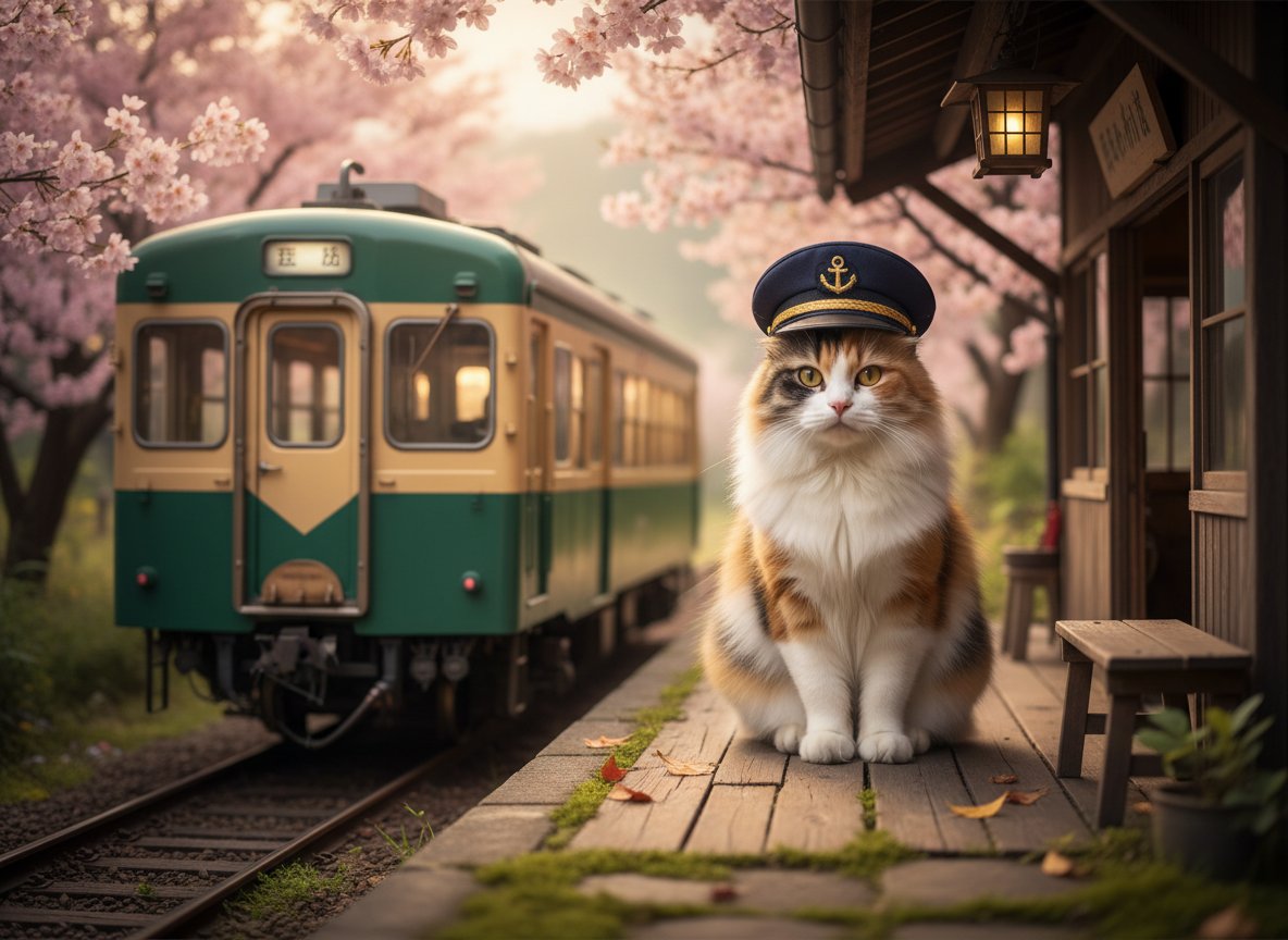 The Cat Who Became Station Master and Saved a Railway